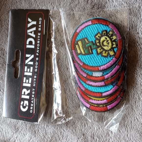 Other Rare Vintage Green Day Patches Poshmark